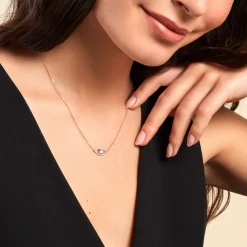 Histoire d'Or Collier Desiderio Or Jaune Oxyde De Zirconium