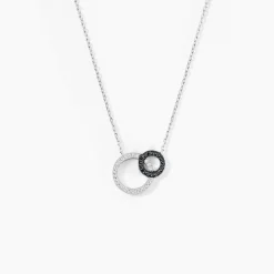 Collier Diana Argent Blanc Oxyde De Zirconium-Histoire d'Or Sale