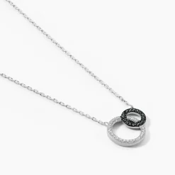 Collier Diana Argent Blanc Oxyde De Zirconium-Histoire d'Or Sale