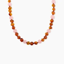 Collier Ditte Ambre Quartz-Histoire d'Or Clearance
