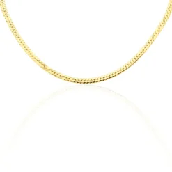 Histoire d'Or Collier Doline Maille Anglaise Or Jaune