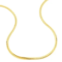 Histoire d'Or Collier Doline Maille Anglaise Or Jaune