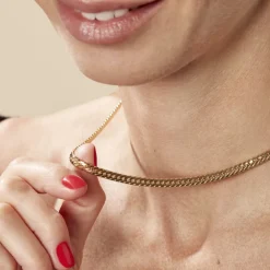 Collier Doline Maille Anglaise-Histoire d'Or Clearance