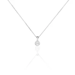Collier Domitia Or Blanc Diamant-Histoire d'Or Online