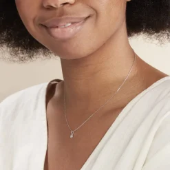 Collier Domitia Or Blanc Diamant-Histoire d'Or Online