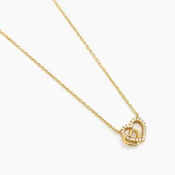 Collier Donatiane Argent Jaune Oxyde De Zirconium-Histoire d'Or New