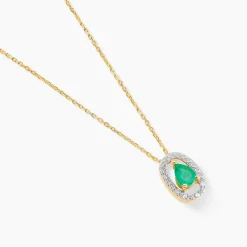 Collier Dorottya Or Jaune Emeraude Diamant-Histoire d'Or Outlet