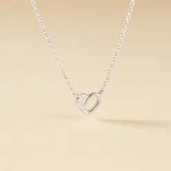 Collier Dorthea Argent Blanc Oxyde De Zirconium-Histoire d'Or Clearance