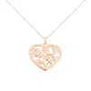 Histoire d'Or Collier Douglas Argent Rose Oxyde De Zirconium