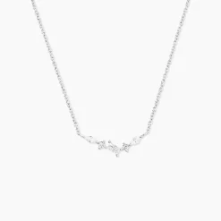 Histoire d'Or Collier Eclat d'Aurore Argent Blanc Oxyde De Zirconium