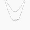 Collier Eclat d'Aurore Argent Blanc Oxyde De Zirconium-Histoire d'Or Discount