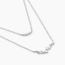 Collier Eclat d'Aurore Argent Blanc Oxyde De Zirconium-Histoire d'Or Discount
