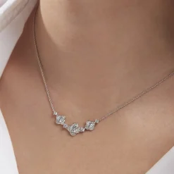 Histoire d'Or Collier Edyta Argent Blanc Oxyde De Zirconium