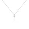 Histoire d'Or Collier Eirena Or Blanc Diamant