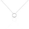Histoire d'Or Collier Elaïs Argent Blanc Oxyde De Zirconium