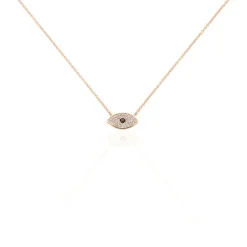Collier Eldia Argent Rose Oxyde De Zirconium Diamant-Histoire d'Or Online