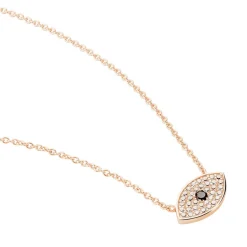 Collier Eldia Argent Rose Oxyde De Zirconium Diamant-Histoire d'Or Online