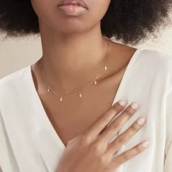 Collier Eleonora Or Jaune-Histoire d'Or New