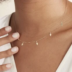 Collier Eleonora Or Jaune-Histoire d'Or New