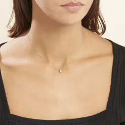 Collier Elfa Or Blanc Diamant-Histoire d'Or Discount