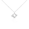 Histoire d'Or Collier Elinia Argent Blanc Oxyde De Zirconium