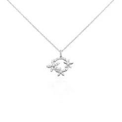Histoire d'Or Collier Elinia Argent Blanc Oxyde De Zirconium