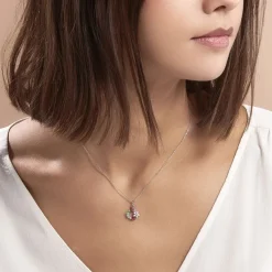 Collier Eliniane Argent Blanc Oxyde De Zirconium-Histoire d'Or New