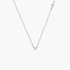 Collier Eloa Argent Blanc Oxyde De Zirconium-Histoire d'Or Best
