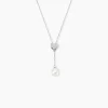 Collier Elvie Argent Blanc Perle De Culture Et Oxyde De Zirconium-Histoire d'Or Discount