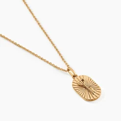 Histoire d'Or Collier Embrasement Plaqué Or Jaune