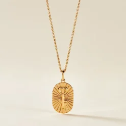 Histoire d'Or Collier Embrasement Plaqué Or Jaune