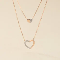 Collier Emilia Or Rose Diamant-Histoire d'Or Discount