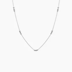 Collier Eniola Argent Blanc-Histoire d'Or Online