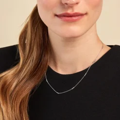 Collier Eniola Argent Blanc-Histoire d'Or Online