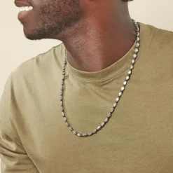 Collier Ephrem Acier Bicolore-Histoire d'Or New