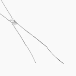 Collier Erika Argent Blanc Oxyde De Zirconium-Histoire d'Or Sale