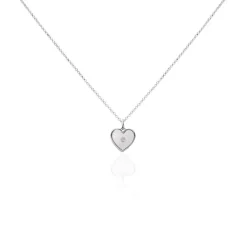 Histoire d'Or Collier Erina Argent Blanc Nacre Oxyde De Zirconium