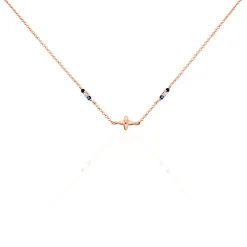 Collier Esia Argent Rose Oxyde De Zirconium-Histoire d'Or New