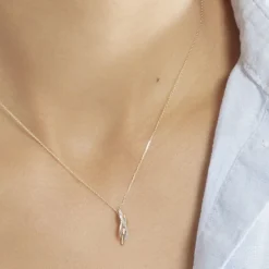 Collier Ester Or Jaune Diamant-Histoire d'Or Sale