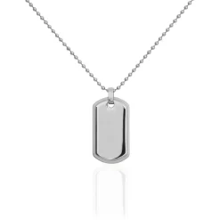 Collier Eutrope Acier Blanc-Histoire d'Or Best