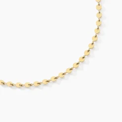 Histoire d'Or Collier Eva Acier Jaune
