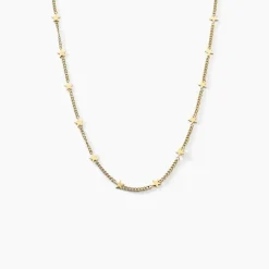 Collier Eva Acier Jaune-Histoire d'Or