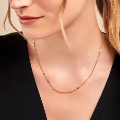 Collier Eva Acier Jaune-Histoire d'Or