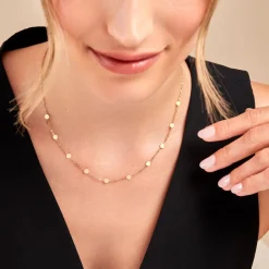 Collier Eva Acier Jaune-Histoire d'Or Best