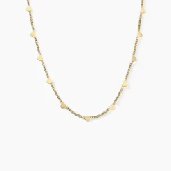 Histoire d'Or Collier Eva Acier Jaune
