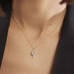 Histoire d'Or Collier Eye Or Jaune Oxyde De Zirconium