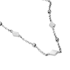 Collier Fancy Argent Blanc-Histoire d'Or Hot