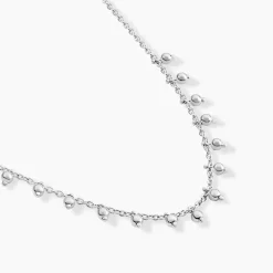 Collier Fancy Argent Blanc-Histoire d'Or Clearance