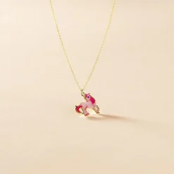 Histoire d'Or Collier Fantasila Cheval Or Jaune