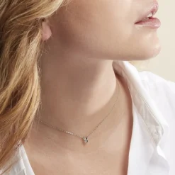 Histoire d'Or Collier Fedya Argent Blanc